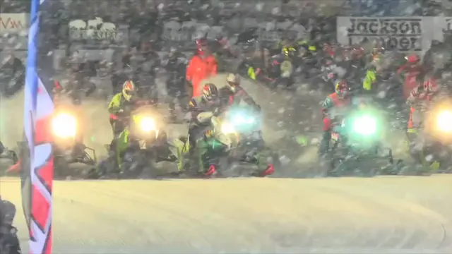 Still from Championship SnoCross (CBS Sports)